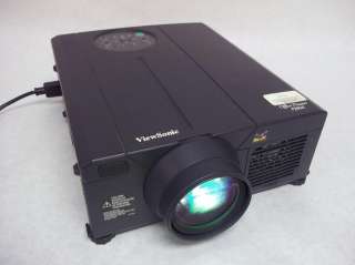 ViewSonic PJ860 Theater Movie Office Multimedia LCD Projector 2000 