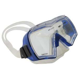   Diving Free Dive Spearfishing Blue Silicone Mask