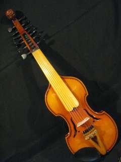 baroque style Song master 7×7 string 14 Viola dAmore  