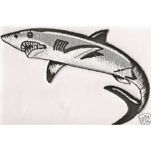  Sea Creatures/Shark  Iron On Embroidered Applique 