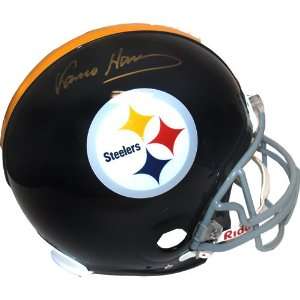   Autographed Authentic Throwback Steelers Helmet 