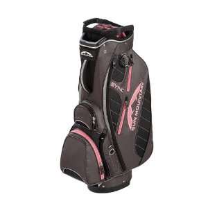  Sun Mountain 2012 Ladies Sync Golf Cart Bag (Storm/Pink 