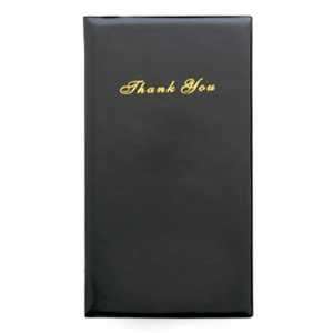 Guest Check Holder black padded NEW 755576023082  