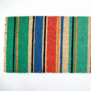  Summer Stripe Estate Coir Mat By Tag Furnishings