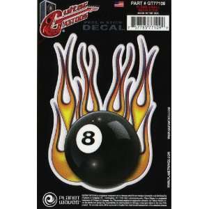    Planet Waves Guitar Tattoo, Flame 8 Ball Musical Instruments
