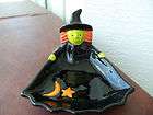cute halloween witch candy dish green face fun enlarge buy