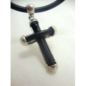  NEW Leather Cross Necklace, Limited. Beauty