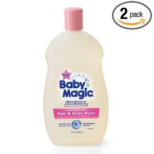 Baby Magic Gentle Hair and Body Wash Original Baby Scent, 16.5 Ounce 