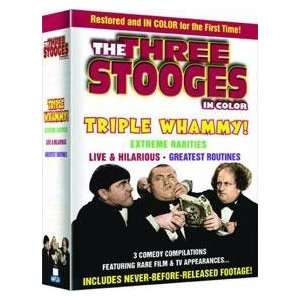   Worldwide Three Stooges in Color 3 Dvd Set (Set of 3) Toys & Games