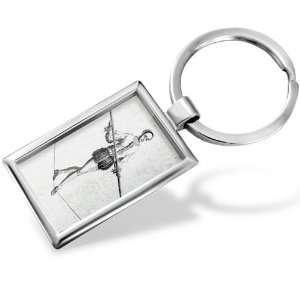  Keychain Circus tightrope   Hand Made, Key chain ring 