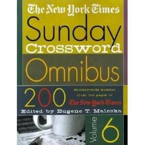 The New York Times Sunday Crossword Omnibus [NYT SUNDAY 