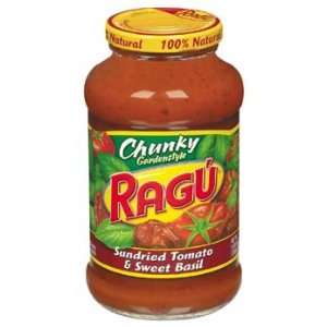 Ragu Chunky Gardenstyle Sundried Tomato & Sweet Basil Spaghetti Sauce 