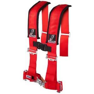  H Style Harness with Sternum Strap (Red)   Dragonfire Pet 