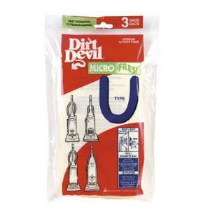  Vacuum Cleaner Bags, Dirt Devil Type U