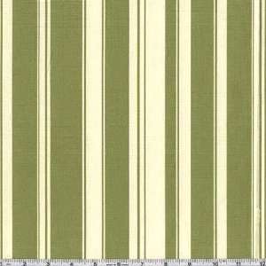  54 Wide Waverly Seafarer Stripe Leaf Fabric By The Yard 