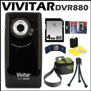  Vivitar DVR880HD 5.1MP Digital Video Recorder Camcorder 