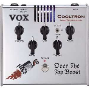  Vox Cooltron CT04TB Over the Top Treble Boost Pedal Musical 