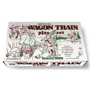  Marx Wagon Train Series 2000 Play Set Box Toys & Games
