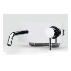  Mico Wall Mounted Lavatory Faucet W/ Plate 3611 M SN Satin 
