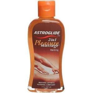 Astroglide 2 In 1 Pleasure Massage Warming, 7 Ounce Bottle 