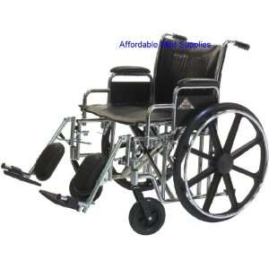   Wide 22 Seat 500 Pound Weight Capacity Wheelchair New Wheel Chair