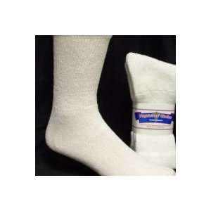  12 Pairs Physicians Choice Diabetic Socks Size 10 13 White 
