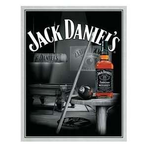  Jack Daniels Whiskey Pool Room Tin Sign #H1135