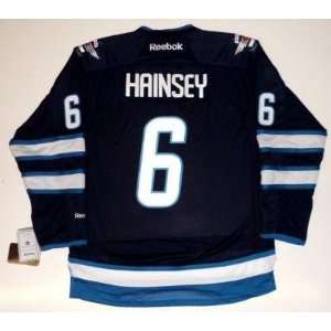  Ron Hainsey Winnipeg Jets Reebok Premier Jersey   X Large 