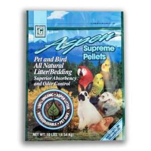 Green Pet Aspen Supreme Pellets Pet & Bird All Natural Litter Bedding 