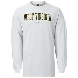 Nike West Virginia Mountaineers White Classic College Long Sleeve T 